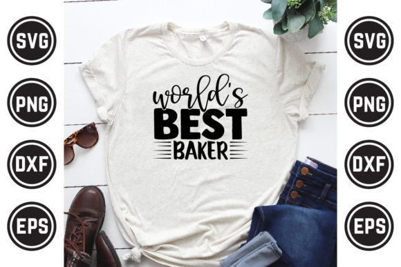 Baker Svg T Shirt Design 35