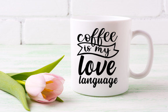 Coffee is Love Mug T Shirt Design Graphics