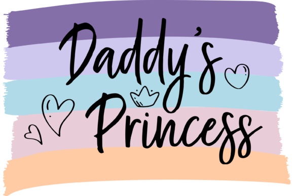 Daddy's Princess T-shirt Design: Graphics and T-Shirt Designs