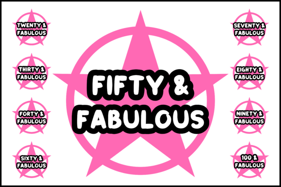 Fabulous T-shirt Bundle: Graphics for Crafts