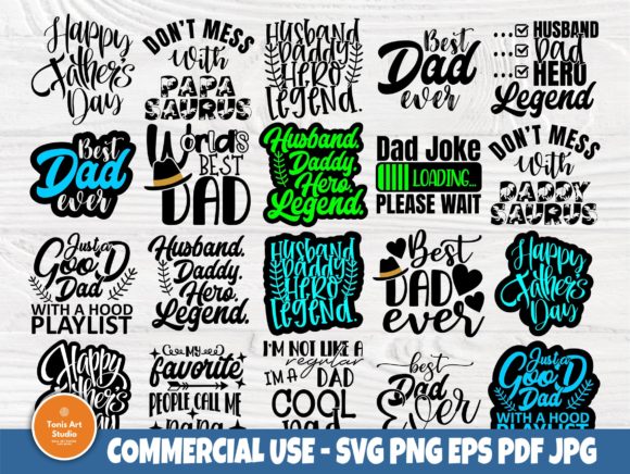 Fathers Day SVG Bundle, Shirt Designs