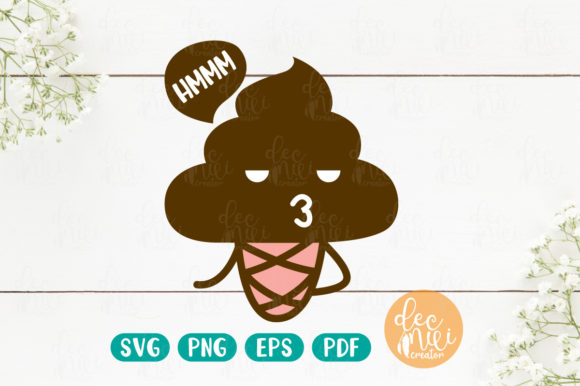 Hmmm Ice Cream Digital File Download
