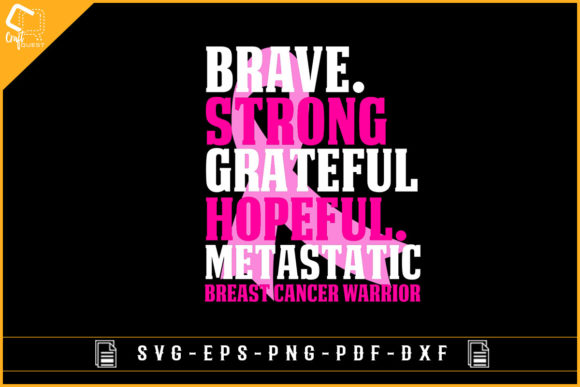 Metastatic Breast Cancer T-shirt Design: Graphics and Crafts for Impact