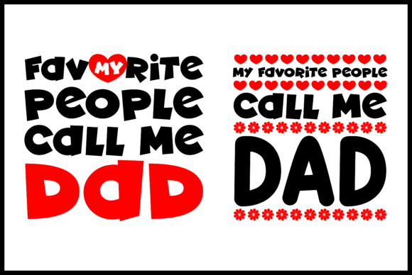 My Favorite People Call Me 2 in 1 T-shirt Bundle