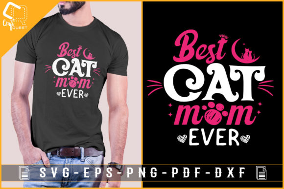 T-shirt Design for Cat Loverw Printable