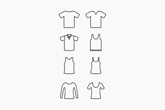 T-shirt Outline: Graphics and Crafts